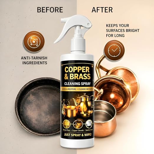 Copper & Brass Cleaning Spray pack of 2