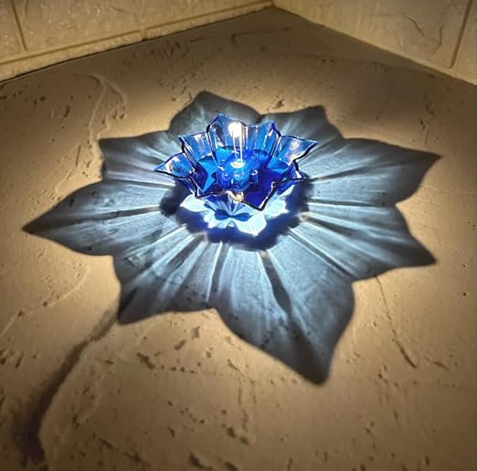 Multicolour Diwali Diyas Colourful 3D 2 IN 1 Reflection Diya (Pack of 12) - CL-BA-11185
