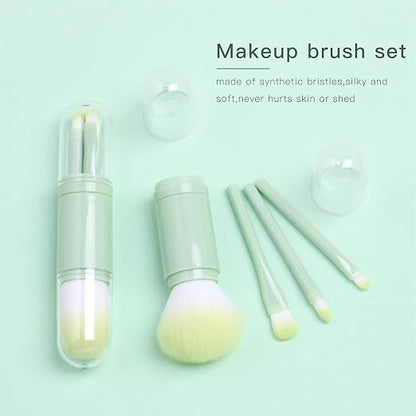 4 In 1 Makeup Brush Set Professional With Protected Case