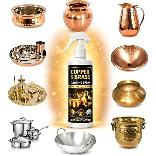 Copper & Brass Cleaning Spray pack of 2