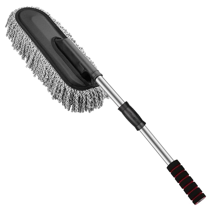 Microfiber Car Duster Brush with Extendable Handle - CL-HI-1950