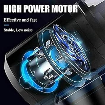 Handheld Vacuum Car Cleaner Air Duster Wireless Rechargeable (2 in 1 Vaccum) - CL-AM-893